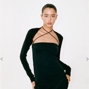 With Jean - Scarlett Dress - Black - XXS